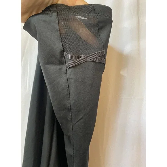 Spanx NWT Girl Short Soft Black Shape Nylon Spandex Womens Large XL strap bag - Picture 6 of 6